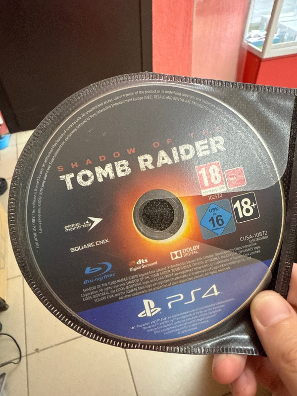 Игра PlayStation 4 Shardow Of The Tomb Raider